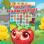 تحميل لعبة كاندي كراش فواكه Farm Heroes Saga