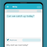 تطبيق Ginger Writer