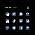 تحميل تطبيق ENIX DARK Icon Pack