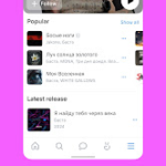 تطبيق VK Music